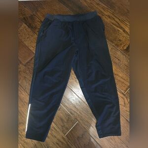 Men's Navy Joggers with Reflective Detail